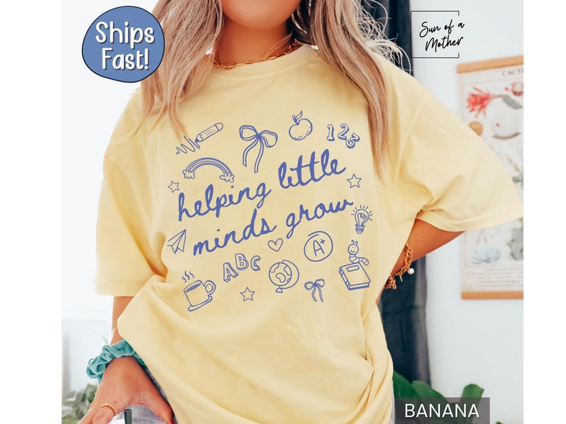 Teacher Comfort Colors Shirt New Teacher Shirt Cute New Teacher Gift Kindergarten Teacher Team Tshirt Preschool Teacher Shirt Teacher Tee